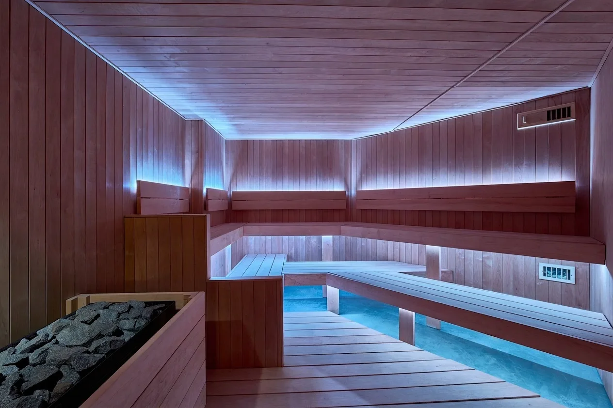 The 95 degree dry performance sauna