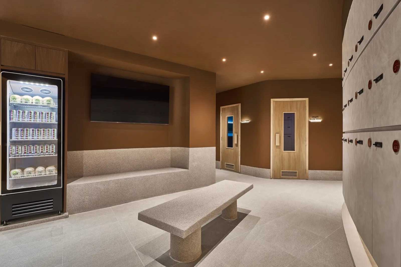 Sauna Bath House lounge