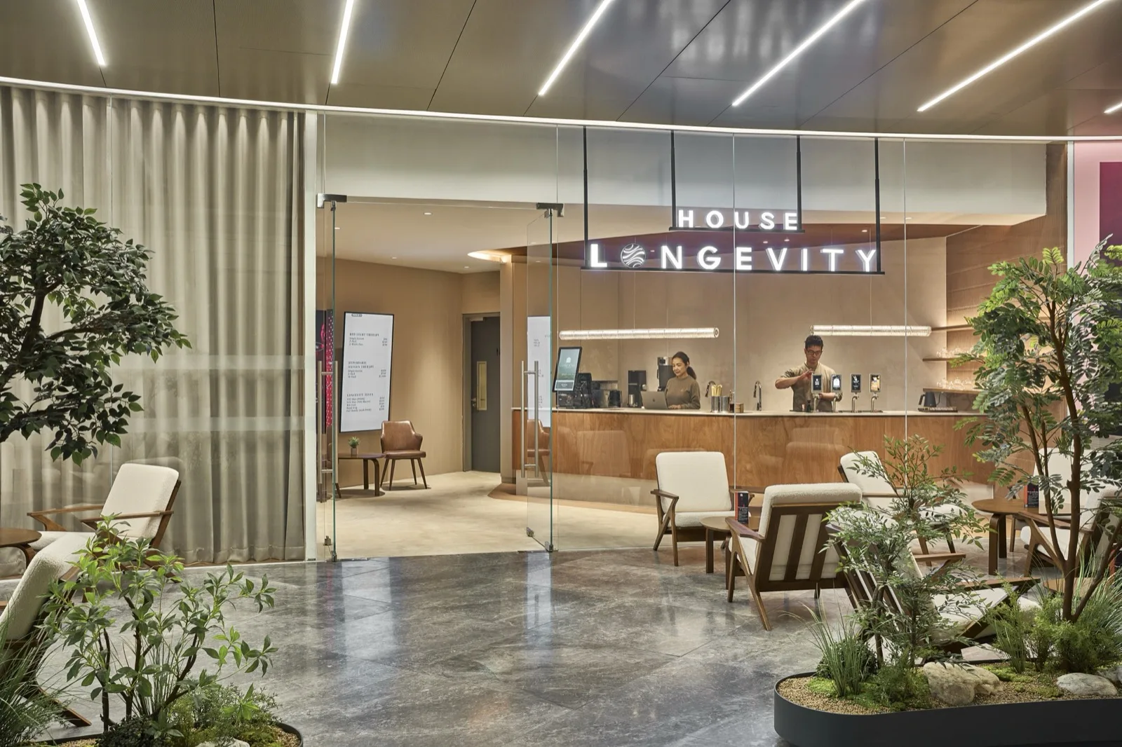 House Longevity reception